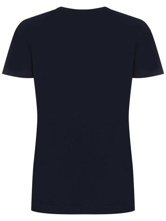 Embroided ORB Peru Short Sleeve T-Shirt Navy - VIVIENNE WESTWOOD - BALAAN 3