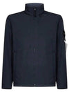 Soft Shell RE Dye Technology Light Weight Zip-up Jacket Navy - STONE ISLAND - BALAAN 2