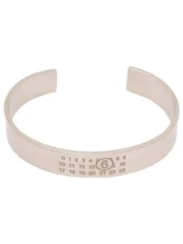 MM6 Numeric Signature Bracelet Palladium - MAISON MARGIELA - BALAAN 1