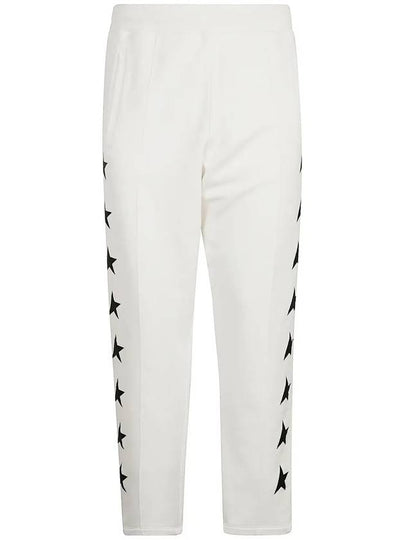 Men's Star Track Pants White - GOLDEN GOOSE - BALAAN 2