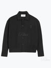 De Coeur Logo Wool Cardigan Black - AMI - BALAAN 2