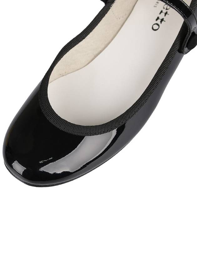 Women's Rose Mary Jane Middle Pumps Black - REPETTO - BALAAN 8