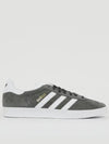 Originals Gazelle Low-Top Sneakers Solid Grey - ADIDAS - BALAAN 2