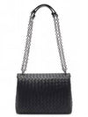 Olimpia Shoulder Bag Black - BOTTEGA VENETA - BALAAN 2