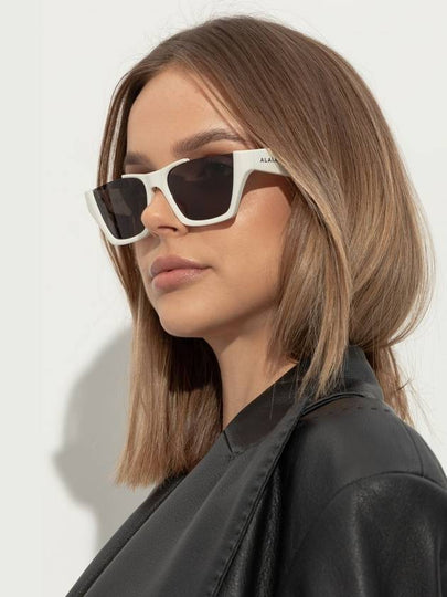 Alaïa Sunglasses, Women's, White - ALAIA - BALAAN 2