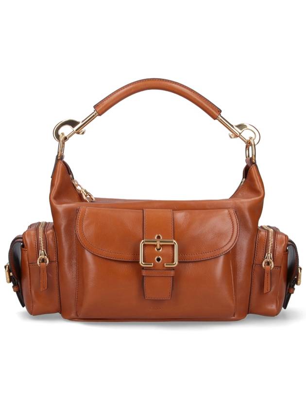 Camera Shiny Leather Shoulder Bag Clay Brown - CHLOE - BALAAN 2