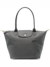 Le Pliage Medium Tote Bag Graphite - LONGCHAMP - BALAAN 2