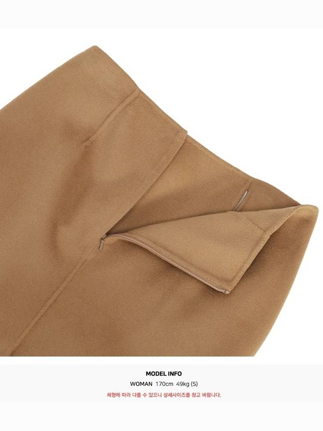 Alec Long H-Line Skirt Camel - MAX MARA - BALAAN 11