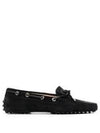 Gommino Suede Driving Shoes Black - TOD'S - BALAAN 2