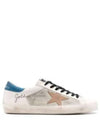 Superstar Leather Low Top Sneakers Blue White - GOLDEN GOOSE - BALAAN 2