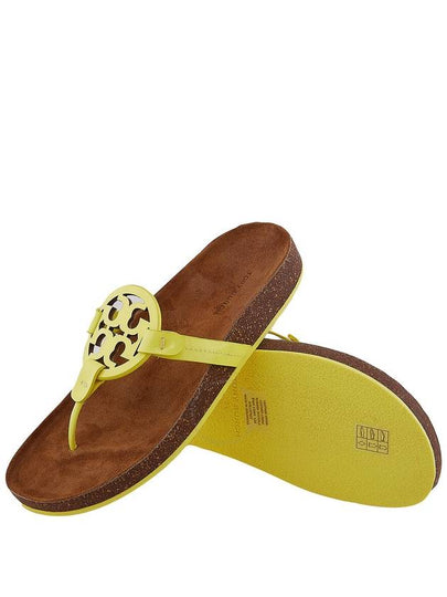 Tory Burch Blazing Yellow Miller Cloud Flat Sandals Size 10.5 - TORY BURCH - BALAAN 2