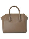 Antigona Small Calfskin Tote Bag Taupe - GIVENCHY - BALAAN 4