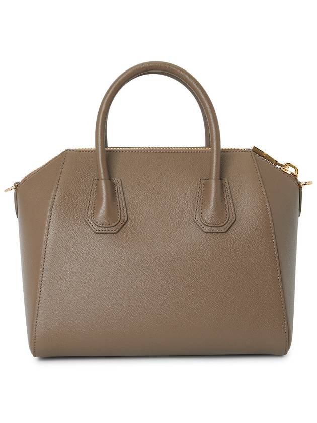 Antigona Small Calfskin Tote Bag Taupe - GIVENCHY - BALAAN 4