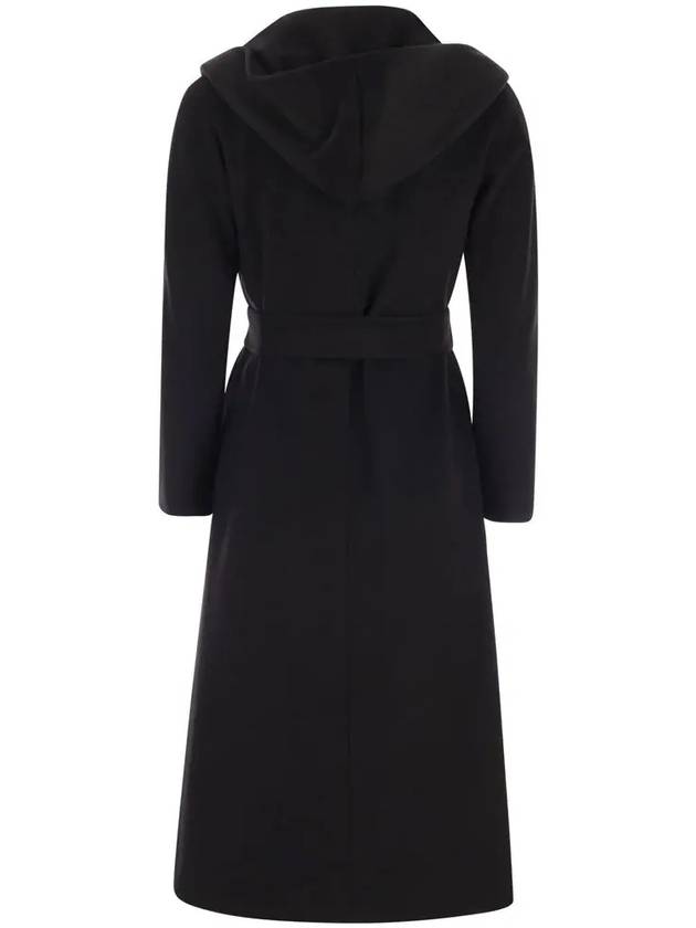 3 silk tone 3BDANTON belted coat black 2360162233 013 - MAX MARA - BALAAN 3