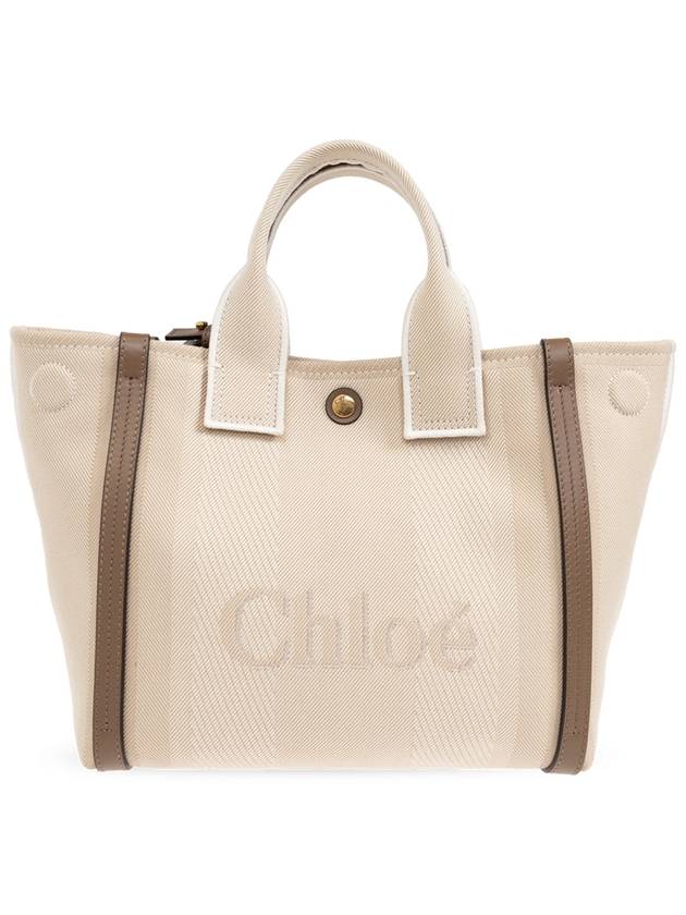 Chloé Handbag Carry Small, Women's, Cream - CHLOE - BALAAN 3