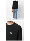 Dressed Fox Patch Classic Sweatshirt Black - MAISON KITSUNE - BALAAN 6