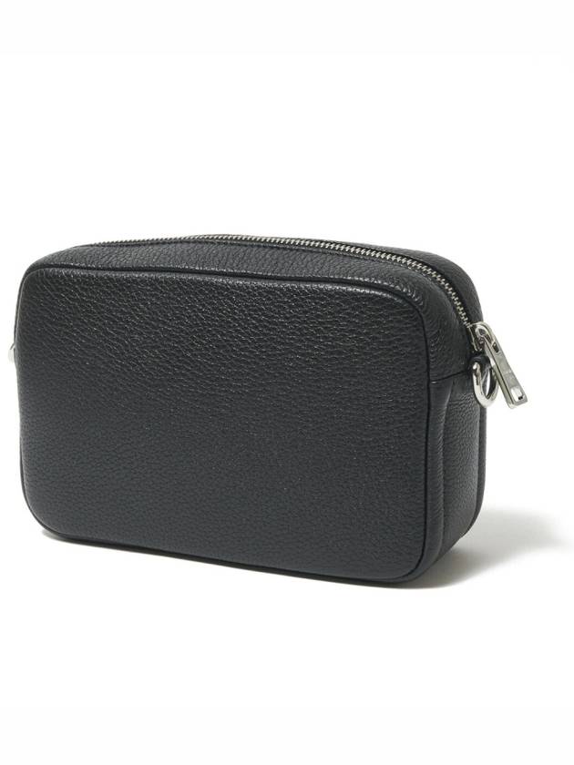 Soft Line Leather Small Shoulder Bag Black - PRADA - BALAAN 4