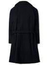 Double Breast Belt Single Coat Navy - A.P.C. - BALAAN 3