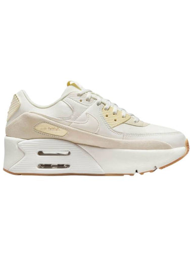 Air Max 90 LV8 Low Top Sneakers Ivory - NIKE - BALAAN 1