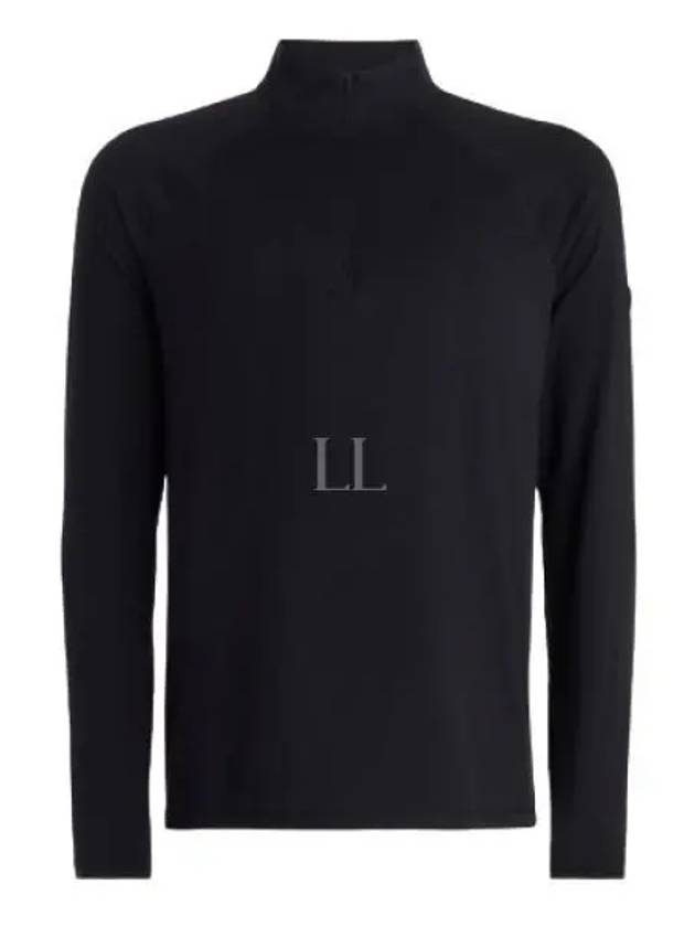 24 Lux Quarter Zip Mid Layer GMM000002 Onyx Men - G/FORE - BALAAN 1