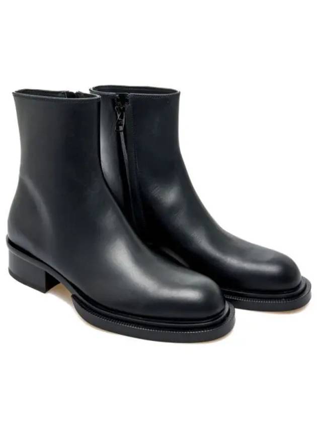 Zip Biker Boots Black - ALEXANDER MCQUEEN - BALAAN 2