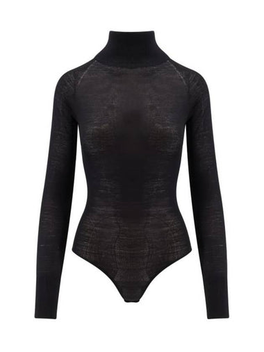 black wool bodysuit - ALAIA - BALAAN 1