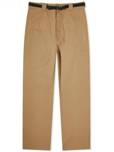 Straight Pants RBMW068FA50BRW0001 Brown - ROA - BALAAN 1