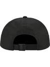 Leather Patch 6Panel Black - SUPREME - BALAAN 2