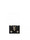 Victorine Wallet Tri-Fold Card Wallet Black - LOUIS VUITTON - BALAAN 2