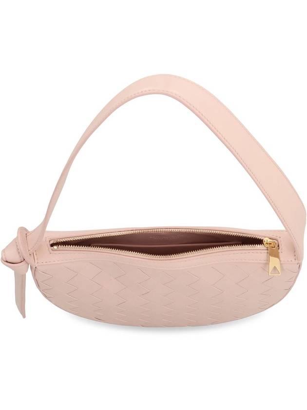 Intrecciato Sunrise Small Shoulder Bag Pink - BOTTEGA VENETA - BALAAN 4