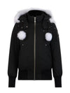 Orginal Debbie Shearling Bomber Jacket Black - MOOSE KNUCKLES - BALAAN 2