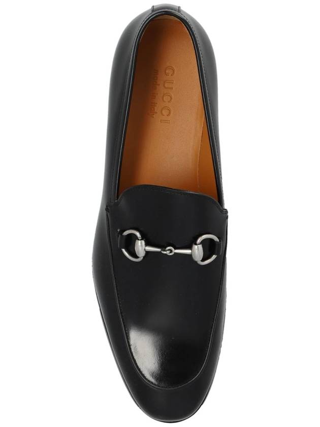 Men's Horsebit Leather Loafer Black - GUCCI - BALAAN 7