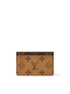 Monogram Reverse Canvas Card Wallet Brown - LOUIS VUITTON - BALAAN 2