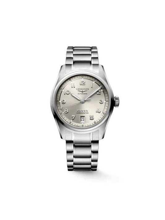 Spirit Stainless Steel Automatic Watch Champagne - LONGINES - BALAAN 1