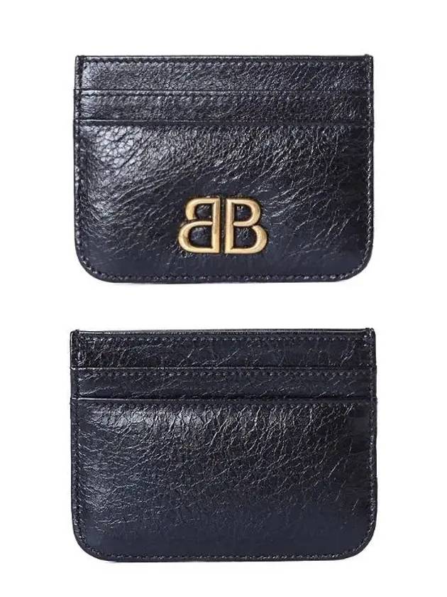 logo decorated leather card holder 7654632AAXB - BALENCIAGA - BALAAN 3