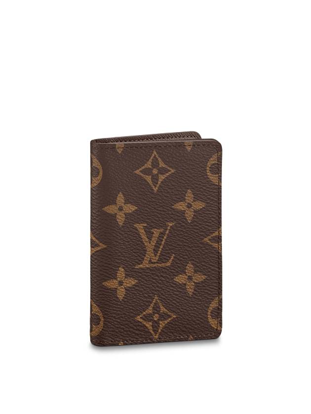 Pocket Organizer Monogram Card Wallet Brown - LOUIS VUITTON - BALAAN 6