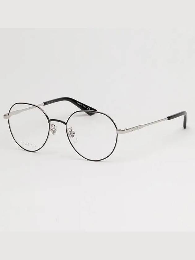 Eyewear Optical Frame Metal Glasses Black Silver - GUCCI - BALAAN 5