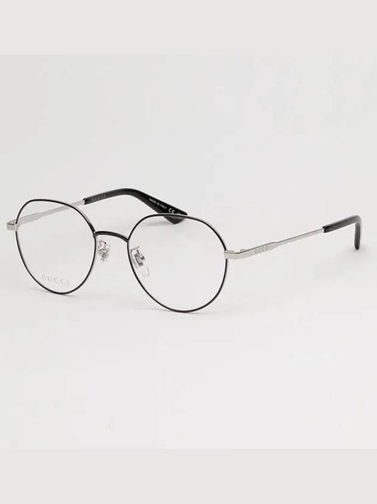 Eyewear Optical Frame Metal Glasses Black Silver - GUCCI - BALAAN 2