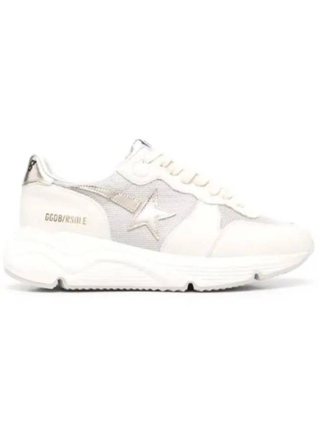 Running Sole Low Top Sneakers White Silver - GOLDEN GOOSE - BALAAN 2