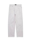 Loose Fit Wide Leg Jeans White - BALENCIAGA - BALAAN 2