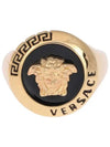 Men's Medusa Logo Ring Gold - VERSACE - BALAAN 3