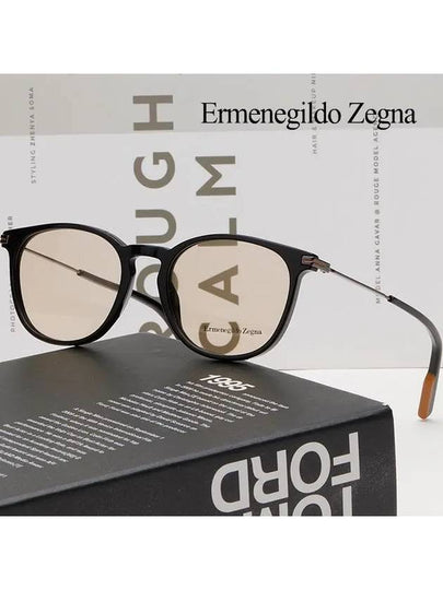 Zegna Glasses Frame EZ5150 001 Black UV Protection Tint - ERMENEGILDO ZEGNA - BALAAN 2