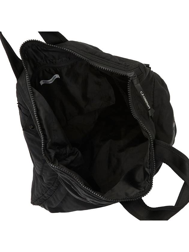 Lens Large Tote Bag Black - CP COMPANY - BALAAN 6