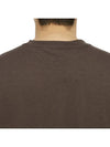 Embroidered Logo Lyocell Cotton Blend Jersey Long Sleeve T-Shirt Dark Chocolate - TOM FORD - BALAAN 10