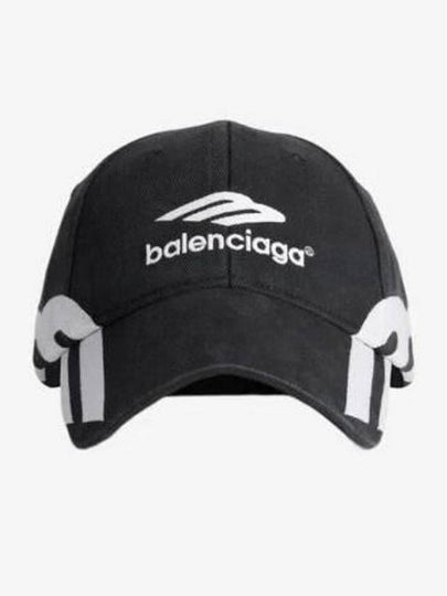 3B Sports Icon Ball Cap Black - BALENCIAGA - BALAAN 2