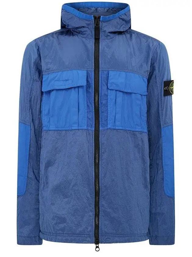 701543632 Wappen Logo Nylon Metal Hooded Jacket - STONE ISLAND - BALAAN 1