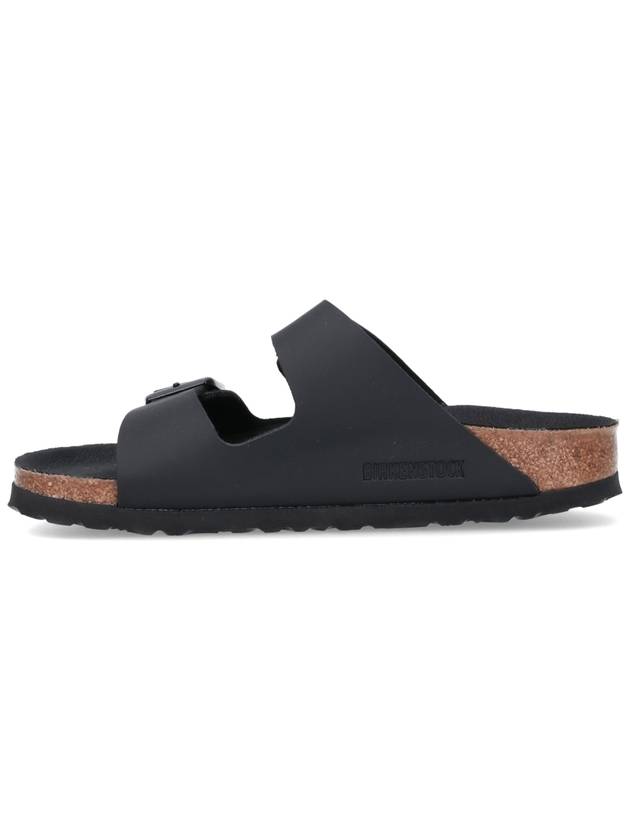 Arizona Double Buckle Slippers Black - BIRKENSTOCK - BALAAN 4