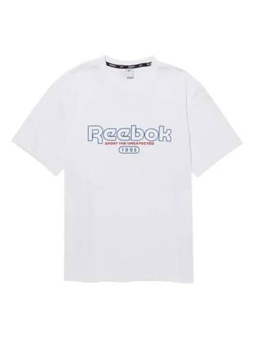 Basic graphic short sleeve t shirt white - REEBOK - BALAAN 1