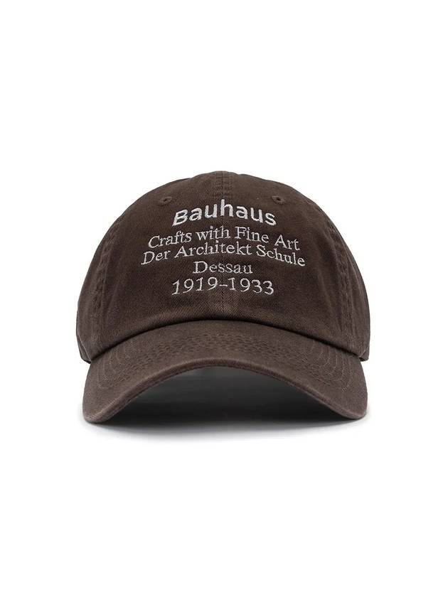 BAUHAUS WASHED BALL CAP IMPDBR - POLYGRAM - BALAAN 2