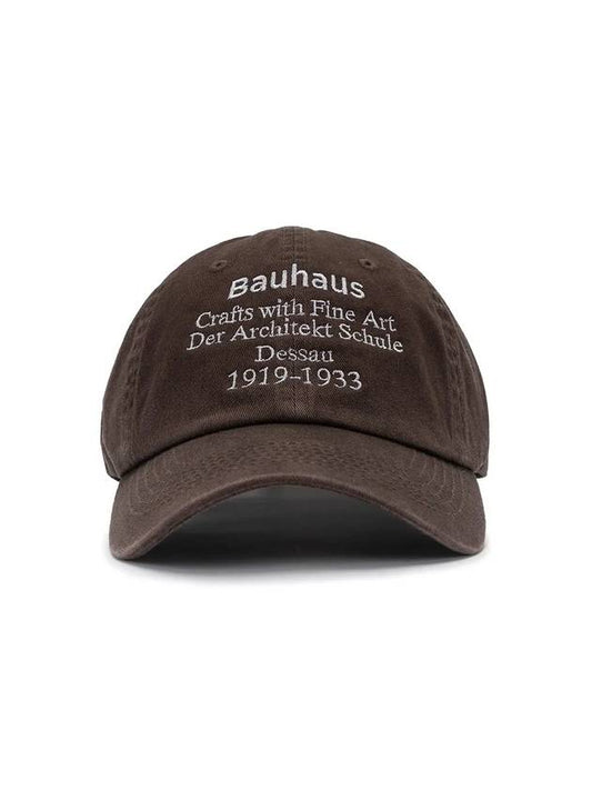 BAUHAUS WASHED BALL CAP IMPDBR - POLYGRAM - BALAAN 2